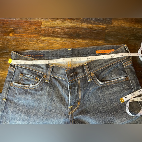 Vintage Citizen of Humanity Low Rise Boot Cut Jeans size 28 (rare) - Picture 10 of 10